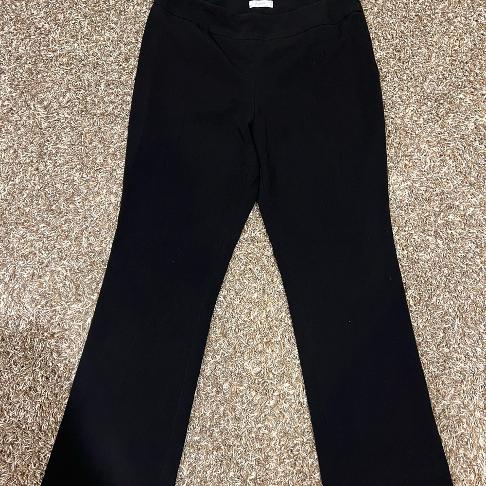 dressbarn Black Boot Cut Pants
